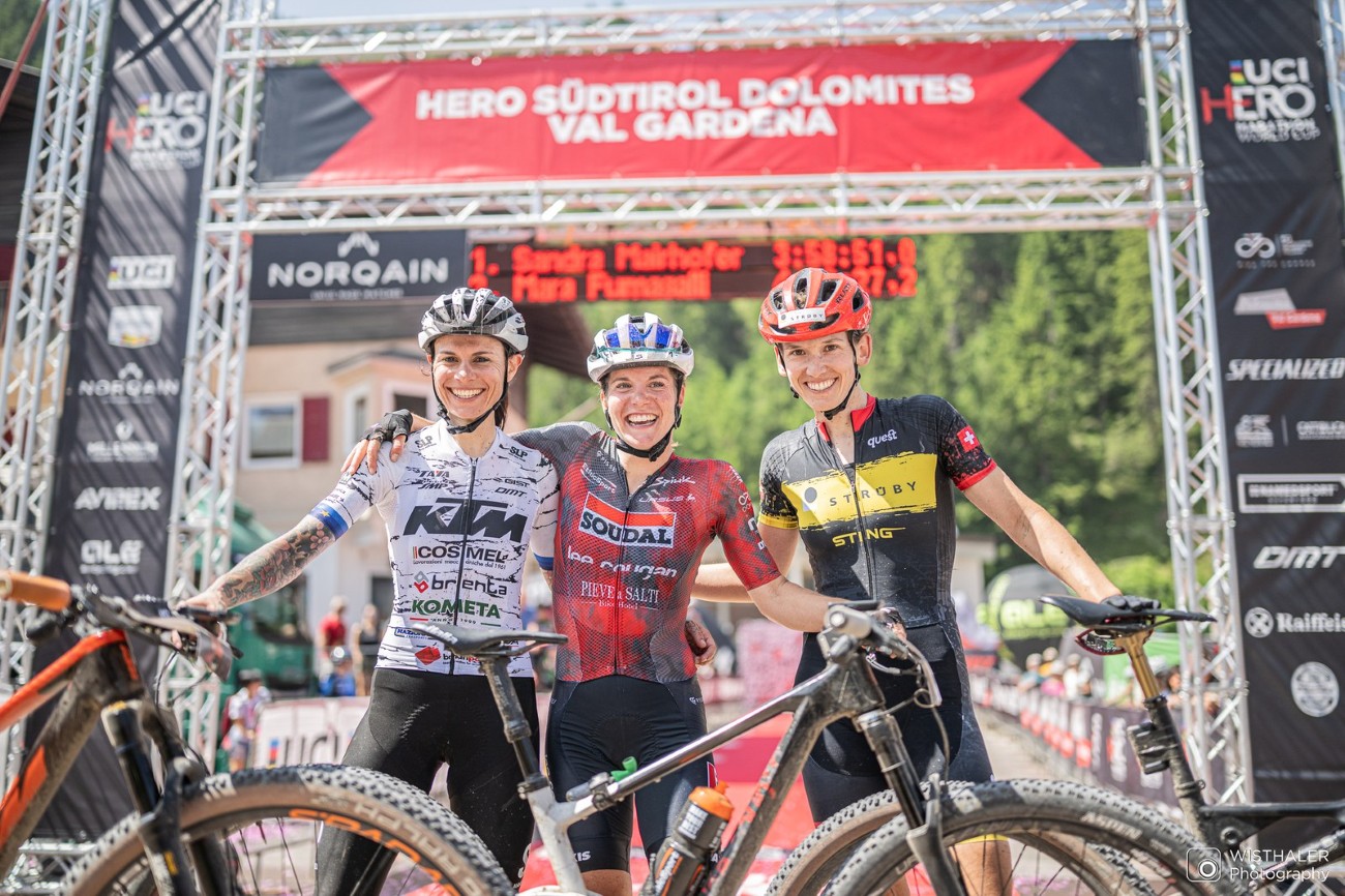 žensko postolje za 2025. U Dolomitima: Fumagalli, Mairhofer i Gorycka - Kurmann